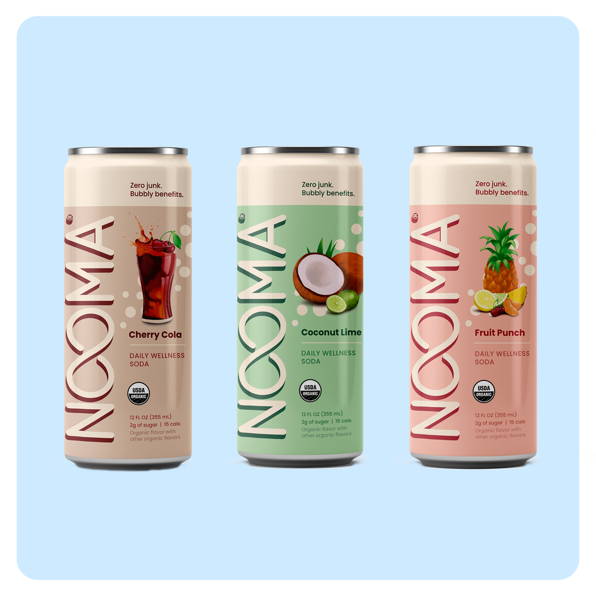 Variety Pack: Wellness Sodas