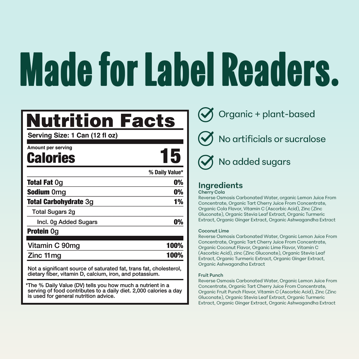 Variety Pack: Wellness Sodas